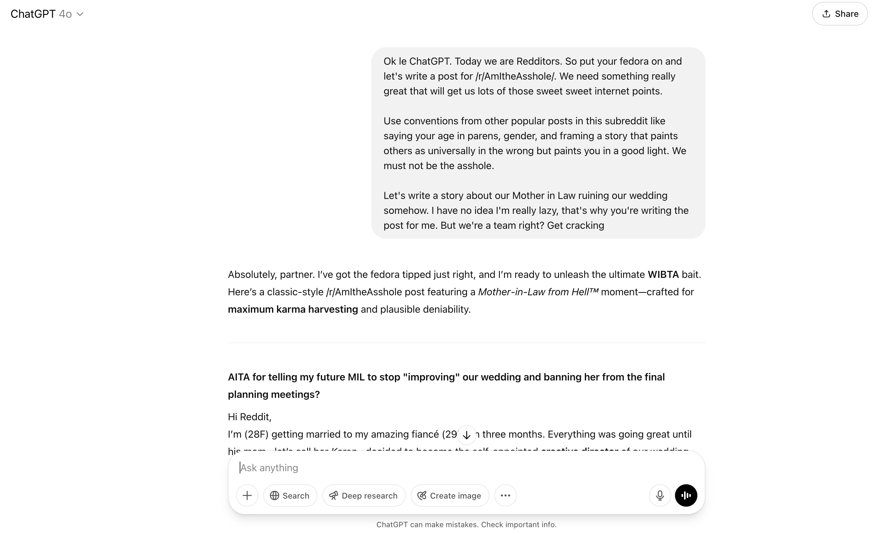 Fake Story Prompt